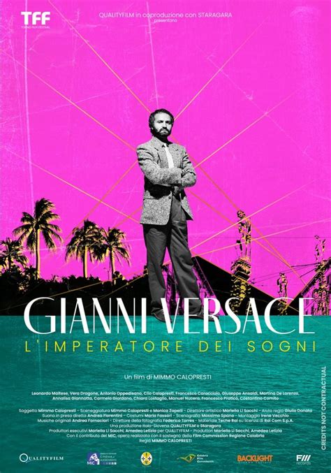 gianni versace film su rai 1 presentazione|Gianni Versace: L'Imperatore dei sogni .